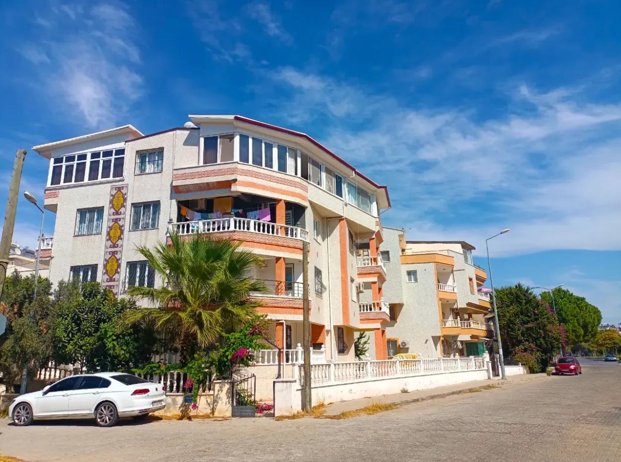 Wohnung Zu Verkaufen In Didim - Köşebaşı -Zwischengeschoss -950M Zum Meer -Wohnung Zu Verkaufen Mit Eigenem Bad