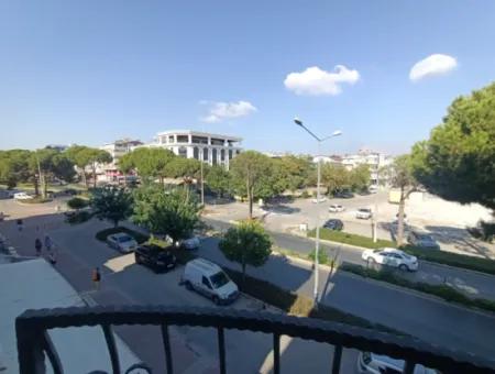 In Perfekter Lage - Wohnung Oder Büro - Wohnung Zum Verkauf In Didim - Wohnung Mit Blick Auf Den Atatürk-Boulevard