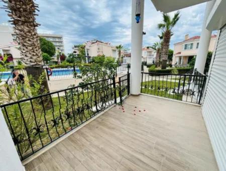 Villa For Sale In Didim, 150M To The Sea, With Pool, Tennis Court, Basketball Court, Security, And In A Complex