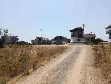 Land For Sale In Didim - 4 Villas 595 M2 Zoned Land For Sale