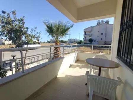 Furnished Apartment For Sale In Didim - High Entrance - 1 1 - Front Façade Apartment For Sale